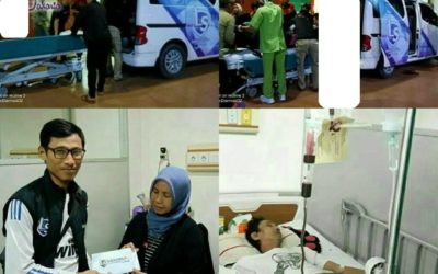 LS Jakarta : Ambulance Gratis kepada Pak Nipan (52th) di Penjaringan, Jakarta Utara | Jum’at, 19 Juli 2019