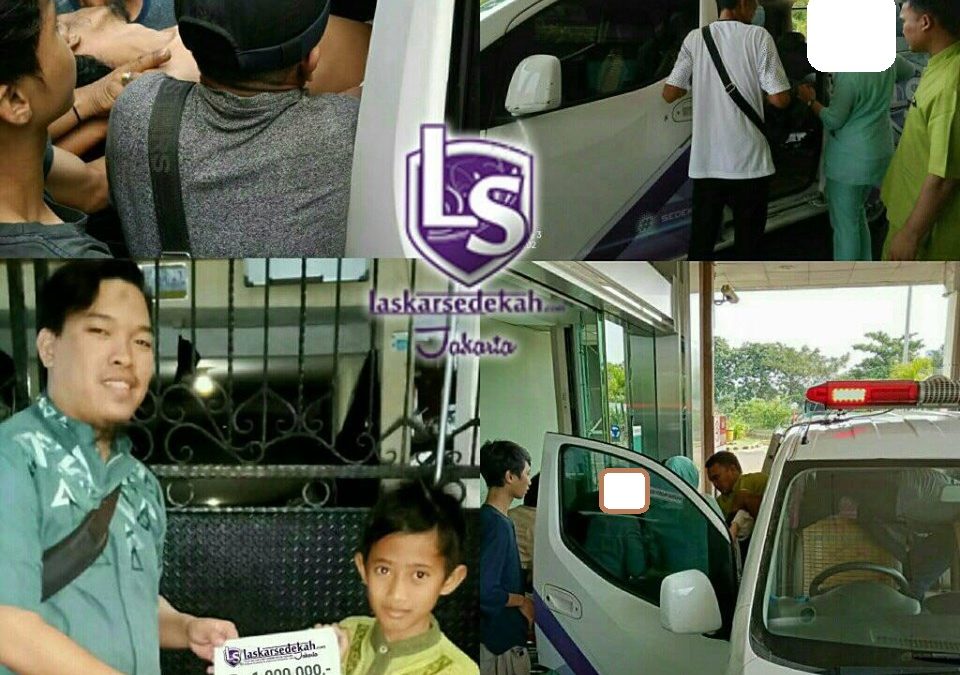 LS Jakarta : Eksekusi Sedekah kepada Pak Suyanto (40th) di RSUD Cengkareng | Ahad, 07 Juli 2019