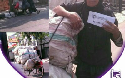 LS Jakarta : Sedekah On The Road (SOTR) kepada Bu Leles (55th) di Bambu Larangan, Jakarta Barat | Sabtu, 24 Agustus 2019