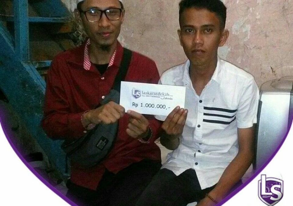 LS Jakarta : Eksekusi Sedekah kepada Pak Indra (26th) Dan istri | Sabtu, 07 September 2019