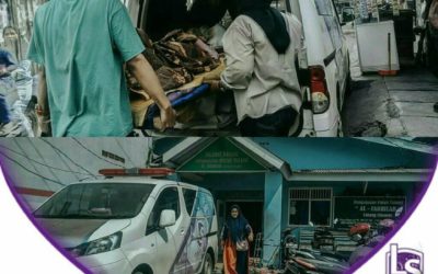 LS Jakarta : Ambulance Gratis untuk Nenek Rolia (-+94 tahun) untuk berobat ke Pengobatan Patah Tulang, Taman Kota, Jakarta Barat | Ahad, 17 November 2019