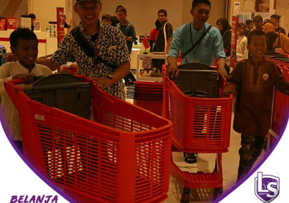 LS Jakarta : BEBRAYAT (Belanja Bareng Dhuafa dan Anak Yatim) di Transmart ITC Kuningan, Jakarta Selatan | Ahad, 06 Oktober 2019