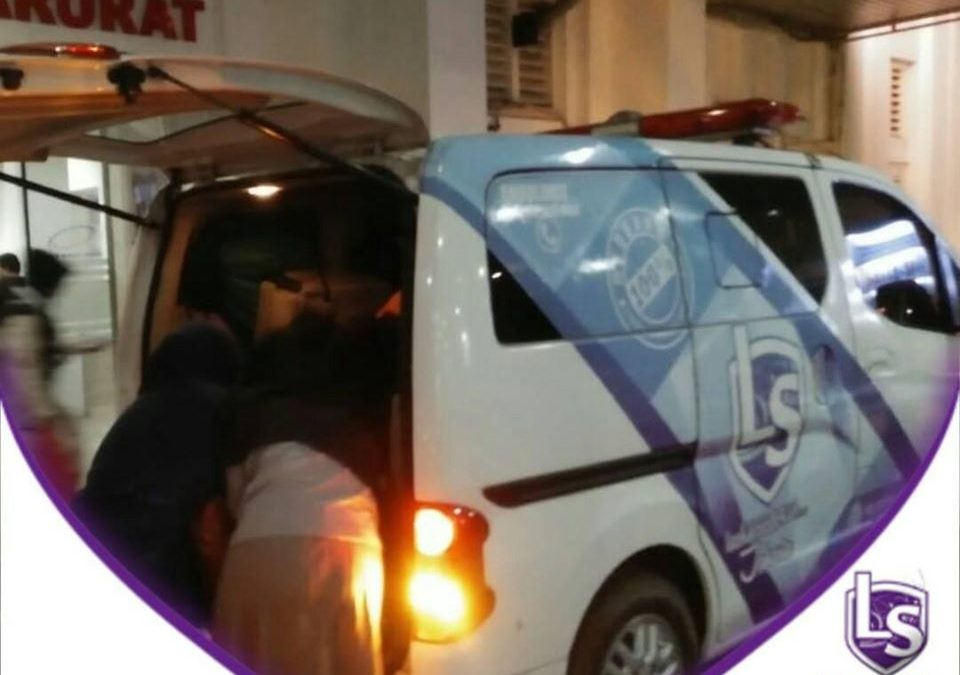 LS Jakarta : Ambulance Gratis untuk Mba Solihah (27 tahun) dari Kampung Kandang Sapi, Malimping menuju ke RSUD Cengkareng, Jakarta Barat | Sabtu, 07 Desember 2019