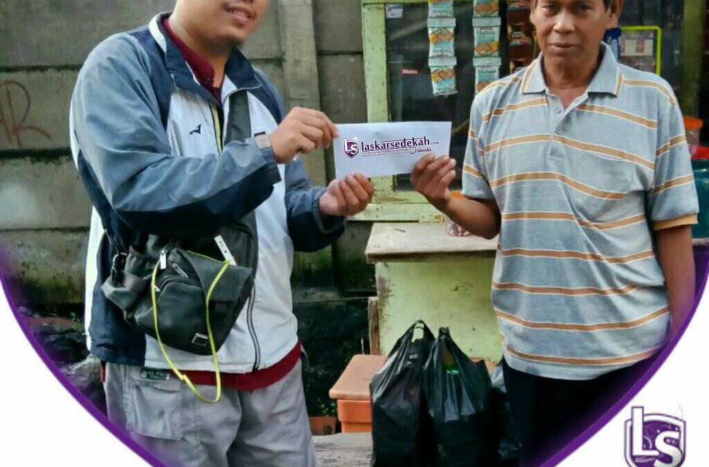 LS Jakarta : Eksekusi Sedekah – Santunan Dhuafa untuk Pak Marimin (58th) warga Teluk Gong, Jl. Cupang, RT.013 RW.008, Jakarta Utara | Senin, 03 Februari 2020