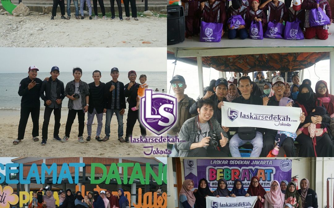 LS Jakarta : BEBRAYAT (Belanja Bareng Dhuafa dan Anak Yatim) di Pulau Untung Jawa, Kepulauan Seribu, DKI Jakarta | Ahad, 01 Maret 2020