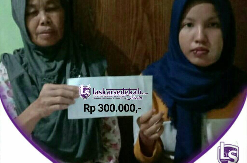 LS Jakarta : Eksekusi Sedekah – Santunan Orang Sakit untuk Mba Nur Asifah(25th) adalah pasien yang didiagnosa menderita sakit Malformasi Vaskular rujukan dari RSUD Tjitrowardojo, Purworejo ke RSCM, Jakarta Pusat | Ahad, 09 Februari 2020
