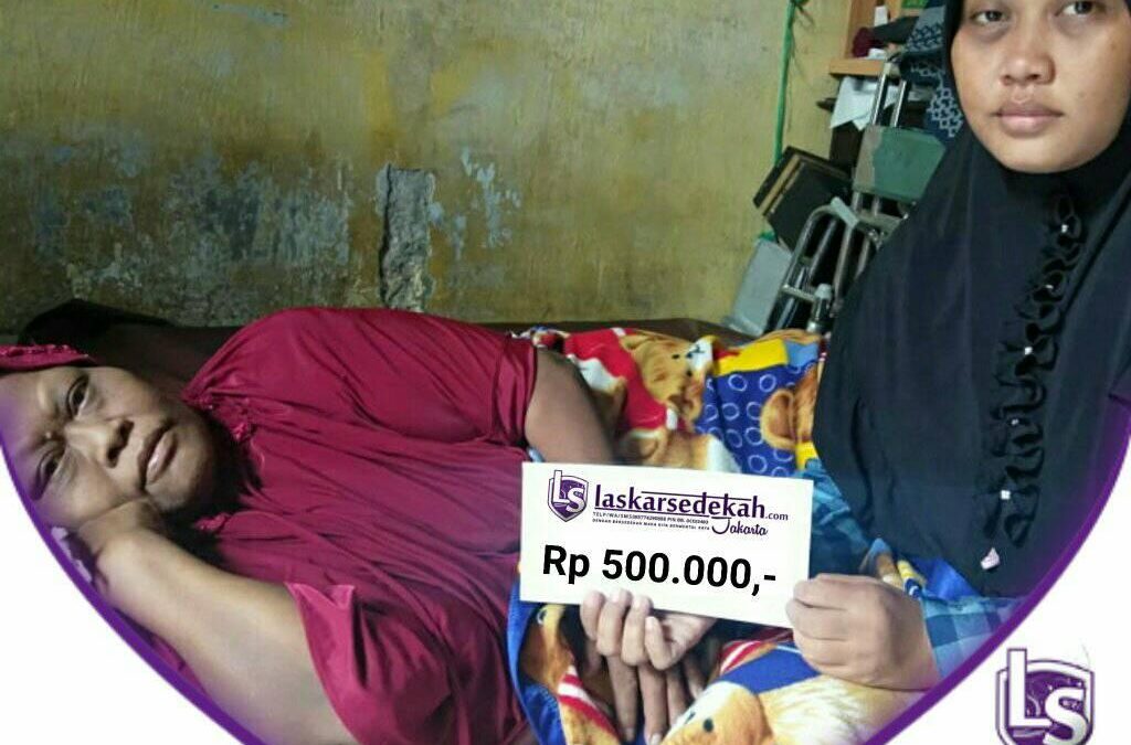 LS Jakarta : Eksekusi Sedekah – Santunan Orang Sakit untuk Ibu Sri Siti Fatimah (60th) sakit kompilasi Ginjal dan sempat koma selama 1 bulan di RS. Pelni, Jakarta Barat | Kamis, 23 Januari 2020