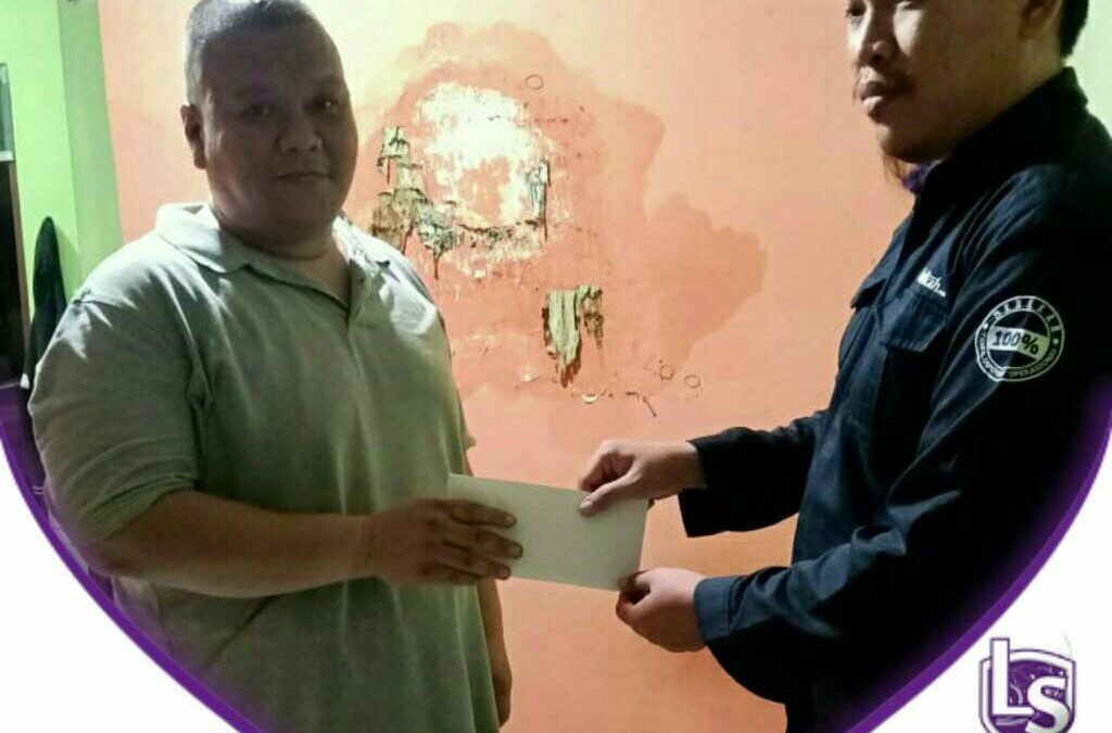 LS Jakarta : Eksekusi Sedekah Santunan kepada Pak Steve (muallaf)
