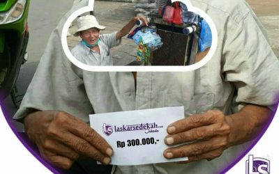 LS Jakarta : Eksekusi Sedekah Pak Sarji (63th) asal Cirebon